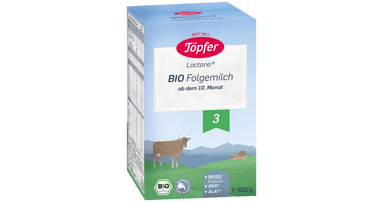 LACTANA BIO 3 tolesnio maitinimo pieno mišinys kūdikiams, vyresniems kaip 10 mėn., ekologiškas