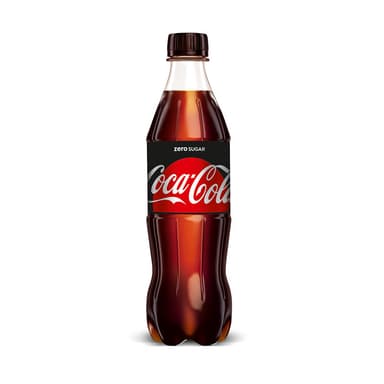 Gazuotas gaivusis gėrimas COCA COLA Zero, 0,5 l D
