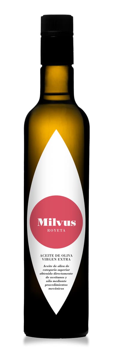 Alyvuogių aliejus MILVUS, Extra virgin, Royeta, 500 ml