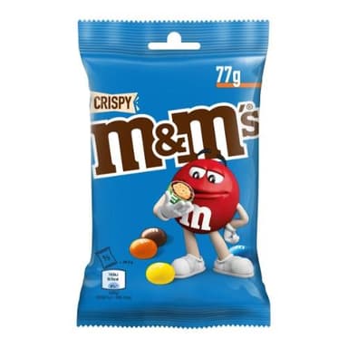 Dragee M&M's Crispy, with crispy filling, 77g