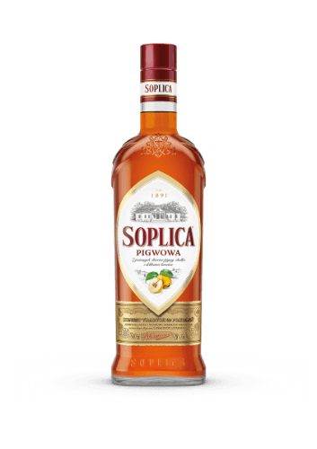 Liqueur SOPLICA, quince flavor, 28%, 0,5 L