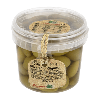 GIGANTI DOLCI Olives with pits
