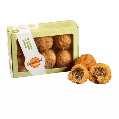 Arancini with mushrooms and cheese, frozen