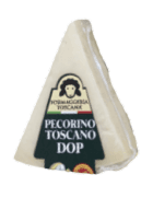Hard sheep's cheese Pecorino Toscano, sheep's milk, 70g