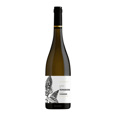 White dry wine EXTRAIT DE ROMARION VIOGNIER, 13 %