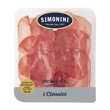 Vytintas jautienos kumpis BRESAOLA PUNTA D’ANCA, pjaustytas