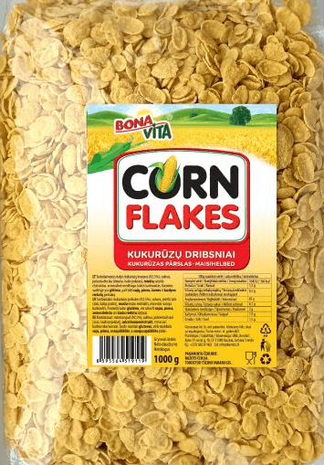 Kukurūzų dribsniai BONA VITA, 1 kg