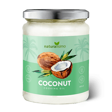 Refined coconut oil NATURALISIMO, 500ml