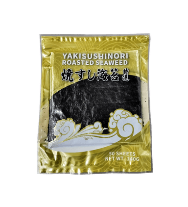 Seaweed SUSHI NORI, Gold, roasted, 140 g, 50 vnt