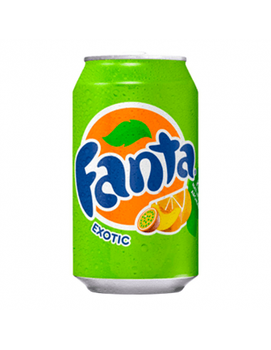 Gaivusis gėrimas FANTA Exotic, gazuotas, 0,33 l, skardinė, D