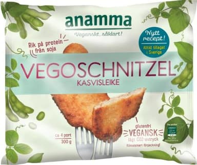 Frozen vegan slice ANAMMA, soy based, 300g