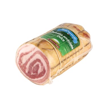Vytinta šoninė PANCETTA ARROTOLATA, švelni, ~1,6 kg
