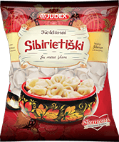 SIBIRIETIŠKI koldūnai su mėsos įdaru, 500 g