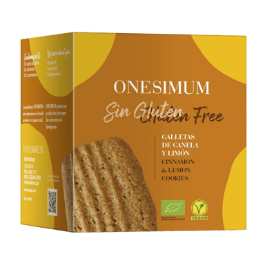 Avižiniai sausainiai CINNAMON & LEMON, be glitimo, ekologiški