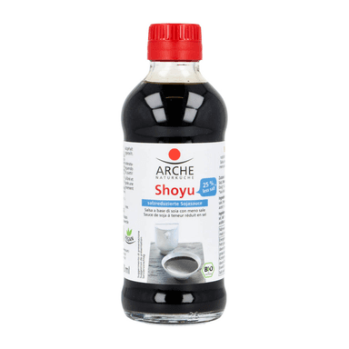 Sojų padažas SHOYU, mažiau druskos, ekologiškas