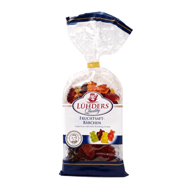 Fruit-flavored gummy bears, 8 colors