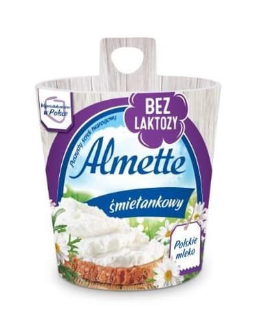 Spreadable cottage cheese ALMETTE, lactose-free, 150 g