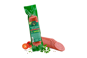 AUKŠTAIČIŲ karštai rūkyta saliamis dešra, 250g