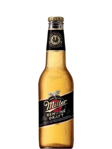 Alus MILLER Genuine Draft, 4,7%, 0,33l, butelis