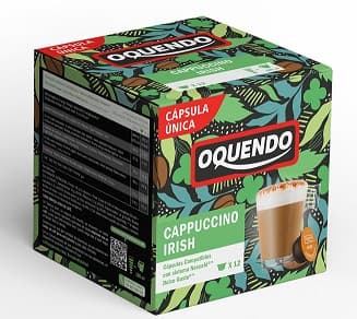 Coffee capsules OQUENDO, CAPPUCCINO IRISH, 12 pcs