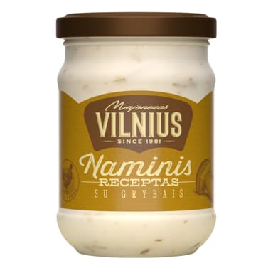 Mayo with mushrooms VILNIUS Naminis, 250 ml/230 g