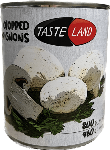Champignons  TASTE LAND, strip, 800/460 g