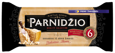 Kietas sūris PARNIDŽIO, 40%, 6 mėnesių, 200 g