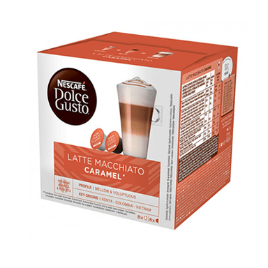Coffee capsules DOLCE GUSTO LATTE MACCHIATO CARAMEL 16 pcs.