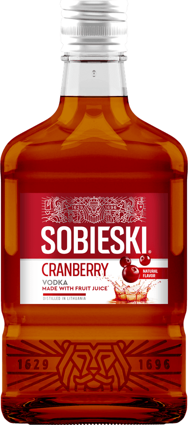 Degtinė SOBIESKI, cranberry, 40%, 0,2 l