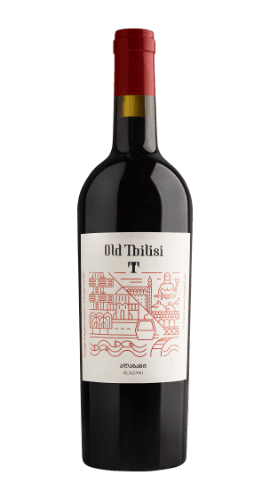 Wine OLD TBILISI ALAZANI RED, red, semi sweet, 12%, 0,75 l