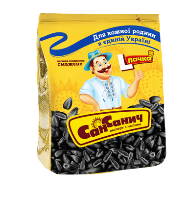 Sunflower seeds SAN SANICH, roasted, black, 235 g
