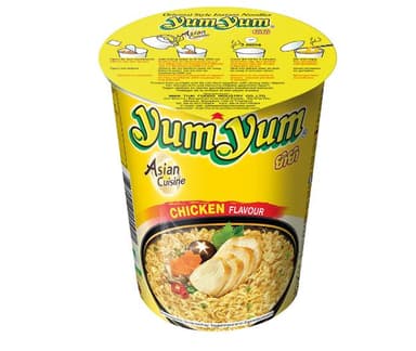 Fast-serving pasta YUM YUM, chicken and soy flavor, 70 g