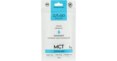 Light chocolate COCONUT with MCT, organic