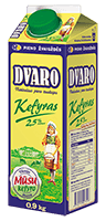 DVARO kefir, 2.5% fat, 900 g