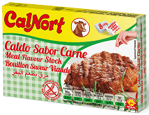 Broth cubes CALNORT, beef flavor, 8x10g