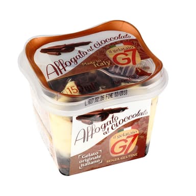 Italian icecream G7 Affagato al Cioccolato, chocolate taste, 15  ml
