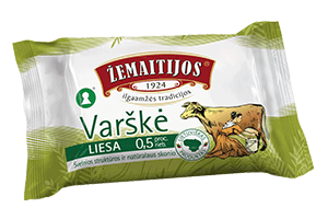 Low-fat Žemaitijos cottage cheese 0.5% 180g