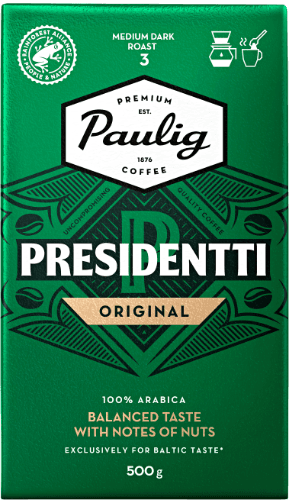 Malta kava PAULIG Presidentti, 500 g