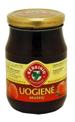 Strawberry jam KĖDAINIŲ, 430 g