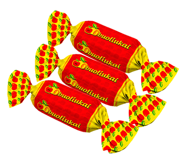 Gummy candies APPLES, 1 kg