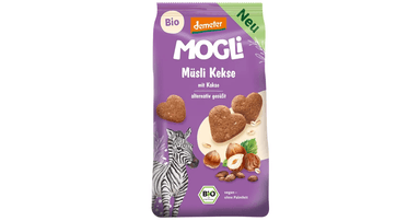 Cookies with cocoa and hazelnuts, biodynamic