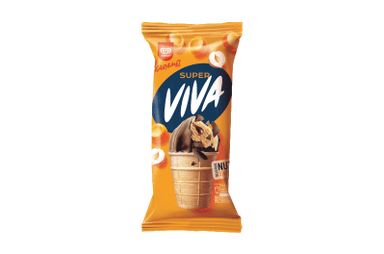 SUPER VIVA CUP CARAMEL & NUT Ice Cream 170ml