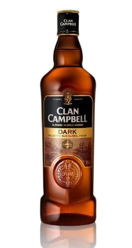 Škotiškas viskis Clan Campbell Dark 40% 0.7l
