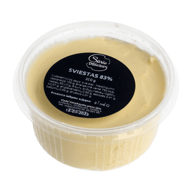 Butter Cheese JAZZ, 83% fat.