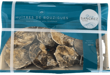 Bouzigues austrės, 1 dėžutė, 12 vnt.