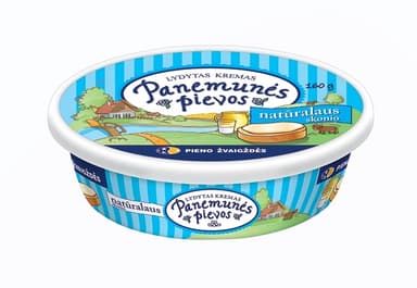 Processed cream PANEMUNES PIEVOS, natural, 160 g