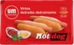 Boiled sausages for hot dogs, I cat, 730 g