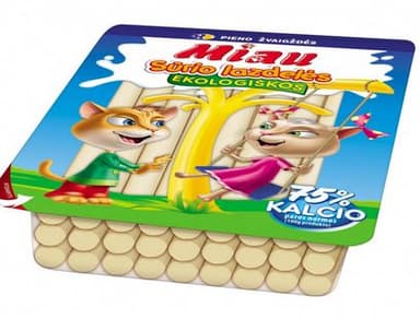 Cheese stick MIAU, EKO, 40% rieb. s.m., 27 vnt, 270g LT-EKO-001