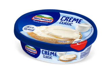 Cream melted spreadable cream cheese HOCHLAND, classic, 200g