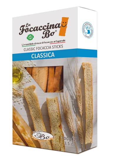 Breadsticks FOCACCINA Classica, with rice oil, 100g